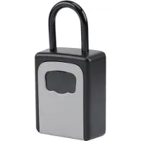 Olympia ST 200B, Aluminium, Schwarz, Grau, Zahlenschloss, 90 x 40 x 188 mm, 559 g