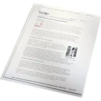 Leitz 40000003, Legal, Transparent, Polypropylen (PP), 220 mm, 1 mm, 313 mm