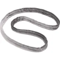 Tiguar Aerial Velvet Sling 100 cm Silver Schlinge mit weichem Samtüberzug, Sicherheitsfaktor 7:1, Belastbar bis 14.000 kg, Profi-Zubehör für Aerial Hoop, Aerial Yoga & Luftakrobatik