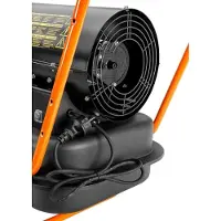 Neo Tools Ölheizgebläse mit Rädern, 50 l Tank, 50 kW