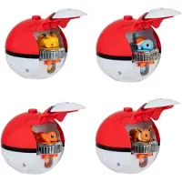 Jazwares pokémon kampf spinner spiel - eevee pokéball