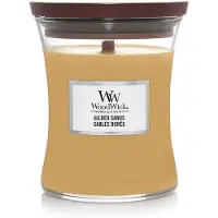 Woodwick Gilded Sands Duftkerze mit hölzernem Docht 0,275 kg