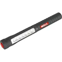 Stier LED-Stiftleuchte, 150 Lumen Vorderseite, 50 Lumen Hochleistungs-Spotlight, Magnet & Taschenklipp, USB-Ladestecker, Werkstatt Inspektionsleuchte, SMD-LEDs mit langer Lebensdauer