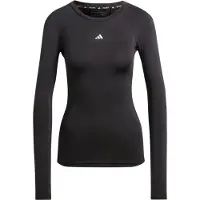 Adidas Funktionsshirt "TF LS T" mit Rundhalsausschnitt, ohne Verschluss, aus Polyester