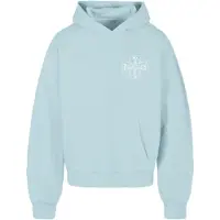 MJ Gonzales Iron Cross Oversized Kapuzenpullover