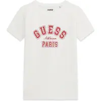 GUESS T-Shirt J6RI41 J1314 Weiß Regular Fit