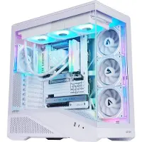 Abysm Gaming AB123533W, PC, Weiß, ATX, ITX, micro ATX, SPCC, Gaming, Multi