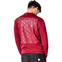 Stier Crew Sweat Style Print XXL Deep Red