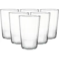 Ritzenhoff & Breker Longdrinkglas LOA, 400 ml aus Kalk-Soda, spülmaschinenfest, Höhe: 130 mm