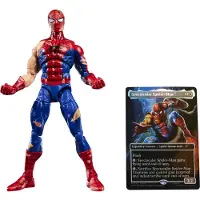 Hasbro Marvel Legends Series Magic: The Gathering Battle-Damaged Spider-Man, 13 Jahr(e), Blau, Rot