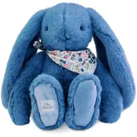 Doudou et Compagnie Fleurette Hase blau 35cm