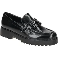 Gabor Damen Loafer 452 - Zwart - Größe 40