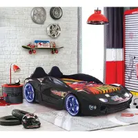 GOOD MOEBEL Autobett „Aventa Premium“ in SCHWARZ