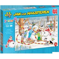 Jan Van Haasteren Junior - Schneemann - 150 Teile, 150 Stück(e), Weihnachten, 5 Jahr(e)