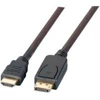 EFB NORDIC Efb Fullhd Aa St-st Displayport-auf-hdmi-kabel 2 M