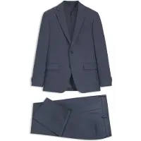 BOSS Dreiteiliger Slim-Fit Anzug mit Weste mit Reißverschluss Grösse 48