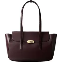 Calvin Klein Hardware Flap Tote Bag Black/tumbled Deep Gold Größe: OS | Tote Bags Outlet | Damen | Gelb