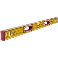 Stabila 15235, Wasserwaage, 1 m, Rot, Gelb, 0,5 mm/m, Aluminium