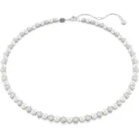 Swarovski Halskette - Matrix Tennis Kette - Gr. unisize - in Silber - für Damen
