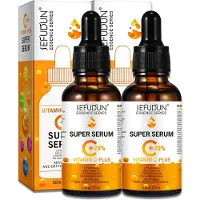 P-Beauty Vitamin C Plus Serum Hyaluronsäure Retinol für Gesichtspflege 2x30 ml