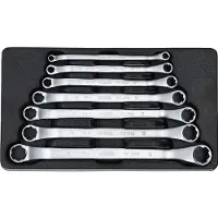 Ks Tools RESCUEpower Doppel-Ringschlüssel-Satz, gekröpft 7-tlg 6-19mm