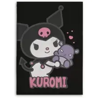 Aymax Hello Kitty Kuromi Flanelldecke 110x150cm