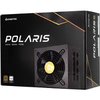 Chieftec Polaris , 750 W, 100 - 240 V, 50 - 60 Hz, 10 A, Aktiv, 120 W
