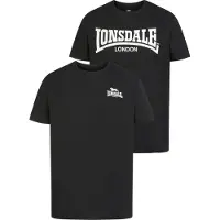 Lonsdale T-Shirt "PIDDINGHOE" Packung, 2er-Pack, 2 Stk.