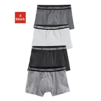 Le jogger Boxer "Boxershorts für Jungen" Packung, 4 Stk. in klassischer Passform mit Webbund