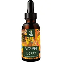 WURZELLIEBE Vitamin D3 K2 Tropfen hochdosiert 30 ml