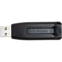 Verbatim USB 3.2 Stick 16GB, V3 Drive, grau Typ-A, (R) 60MB/s, (W) 12MB/s, Retail-Blister