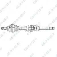 GSP Antriebswelle 210325OL
