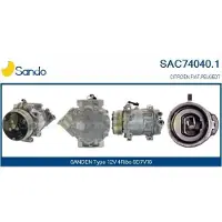 Casco Kompressor, Klimaanlage Genuine CAC74040GS