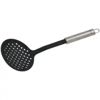 Fackelmann Schaumlöffel in Silber/ Schwarz - (L)33 cm | Gr.: onesize
