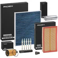 RIDEX Inspektionspaket Filterset für VW Transporter V Bus (7HB, 7HJ, 7EB, 7EJ, 7EF, 7EG, 7HF, 7EC) Multivan V (7HM, 7HN, 7HF, 7EF, 7EM, 7EN)