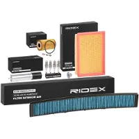 RIDEX Inspektionspaket Filterset für BMW 3 Limousine (E46) 3 Touring (E46) 3 Coupe (E46)
