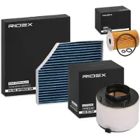 RIDEX Filterset Inspektionspaket Filtersatz für AUDI A4 Avant (8K5, B8) Q5 (8RB) A5 Sportback (8TA) A4 Limousine (8K2, B8) A5 Coupe (8T3)