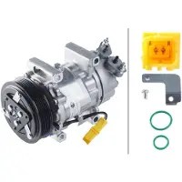 Hella Klimakompressor 12 V Ø 119 passend für u.a. PEUGEOT 307