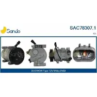 SANDO Kompressor, Klimaanlage Genuine CAC78307GS
