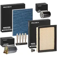 RIDEX Inspektionspaket Filterset für VW GOLF III (1H1) Golf IV Cabrio (1E) Golf III Cabrio (1E7) GOLF III Variant (1H5) Vento (1H2)