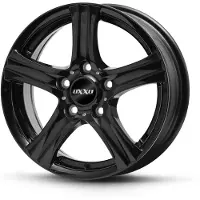 Oxxo 14 Zoll Alufelge Charon Black 14"x5.00" 5x100 PCD ET35 57.1mm Felge Schwarz