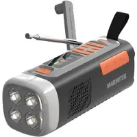 Marmitek RESQ 200 Outdoor Radio – Black – DAB FM Bluetooth