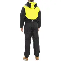 Helly Hansen Leknes - Overall - sort/gul C54