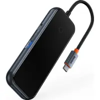 Baseus AcmeJoy HUB 4-Port USB-C auf 1xUSB-C / 4xUSB3.0 dunkelgrau