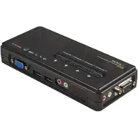 StarTech.com 4-port-usb-kvm-switch Mit Audio Und Kabeln