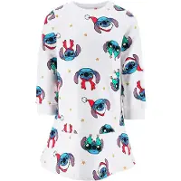 Lilo & Stitch Kleid "" in Weiß/ Bunt - 98