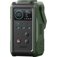JOYROOM JR-PBF10, 75000 mAh, Lithium-Ion (Li-Ion), Quick Charge 3.0, 100 W, Schwarz, Grün