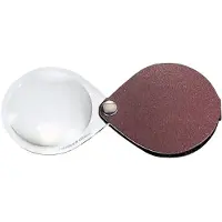 Eschenbach Einschlaglupe classic 30mm burgunderrot