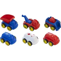 Miniland Minimobil Go & Job 12 Cm 10 Einheiten