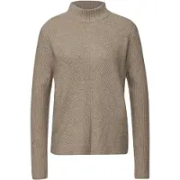 Street One Stehkragenpullover mit dezentem Strukturmuster